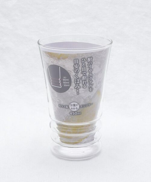 212 KITCHEN STORE / トゥーワントゥーキッチン ストア グラス・マグカップ | ガラス製分量がわかるタンブラー 450ml | 詳細6