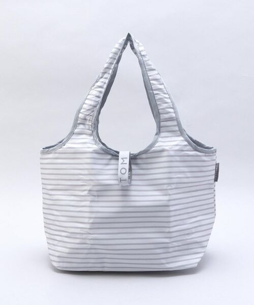 212 KITCHEN STORE / トゥーワントゥーキッチン ストア バッグ | クルリト クーラーミニマルシェバッグ　チャコールボーダー ＜MOTTERU モッテル＞ | 詳細1