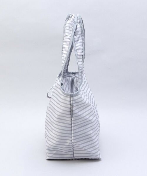 212 KITCHEN STORE / トゥーワントゥーキッチン ストア バッグ | クルリト クーラーミニマルシェバッグ　チャコールボーダー ＜MOTTERU モッテル＞ | 詳細2