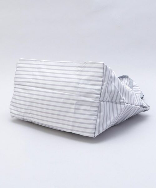 212 KITCHEN STORE / トゥーワントゥーキッチン ストア バッグ | クルリト クーラーミニマルシェバッグ　チャコールボーダー ＜MOTTERU モッテル＞ | 詳細4