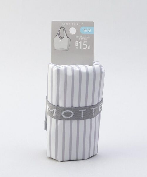 212 KITCHEN STORE / トゥーワントゥーキッチン ストア バッグ | クルリト クーラーミニマルシェバッグ　チャコールボーダー ＜MOTTERU モッテル＞ | 詳細8