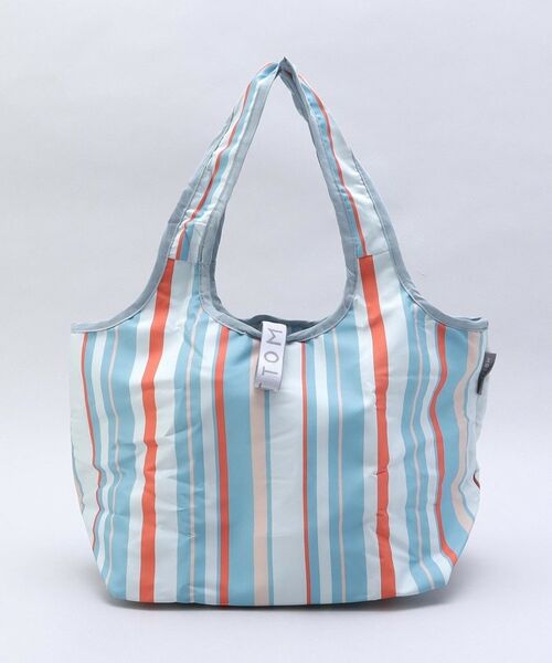 212 KITCHEN STORE / トゥーワントゥーキッチン ストア バッグ | クルリト クーラーミニマルシェバッグ　ブルーストライプ ＜MOTTERU モッテル＞ | 詳細1