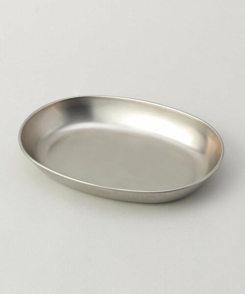 212 KITCHEN STORE / トゥーワントゥーキッチン ストア 食器 | 一条もんこセレクションステンレス小判カレー皿 | 詳細1