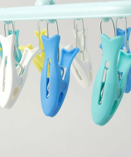 212 KITCHEN STORE / トゥーワントゥーキッチン ストア バスグッズ | kogure お魚ピンチハンガー 12ピンチ | 詳細4