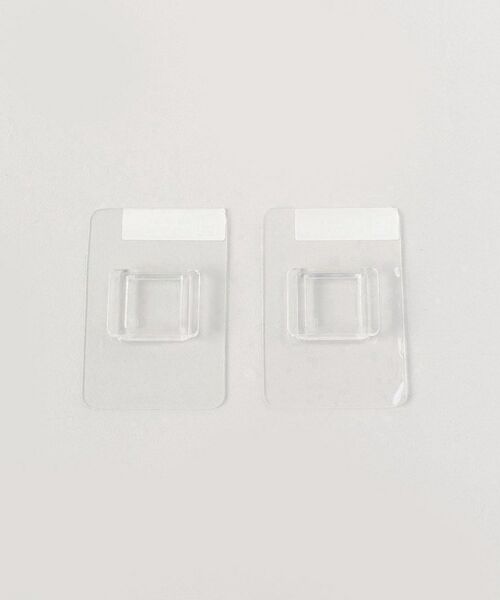 212 KITCHEN STORE / トゥーワントゥーキッチン ストア キッチンツール | フィルムフック差し込み式歯ブラシ＆チューブホルダー W4 2個組 WH 山崎実業 ＜tower タワー＞ | 詳細4