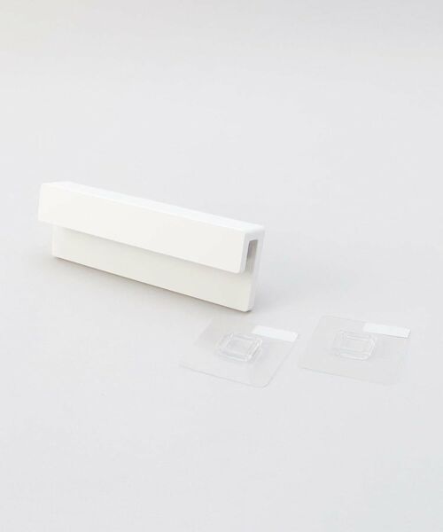 212 KITCHEN STORE / トゥーワントゥーキッチン ストア キッチンツール | フィルムフック差し込み式歯ブラシ＆チューブホルダー W18 WH 山崎実業 ＜tower タワー＞ | 詳細1