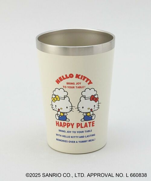 212 KITCHEN STORE / トゥーワントゥーキッチン ストア その他 | ステンレスタンブラー ハッピープレート IV ＜HELLO KITTY ハローキティ＞ | 詳細1