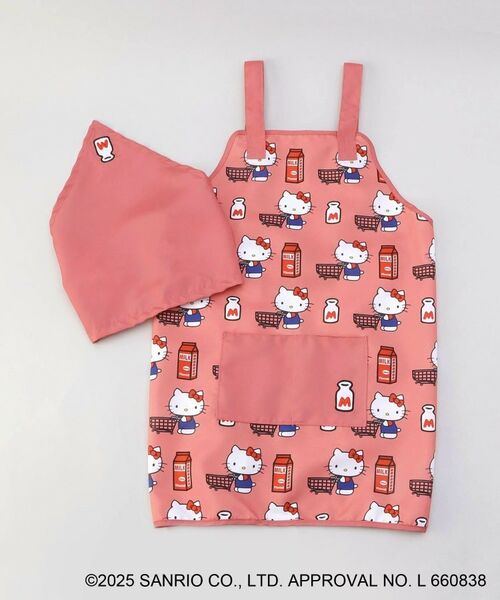 212 KITCHEN STORE / トゥーワントゥーキッチン ストア その他 | キッズエプロン カート PK ＜HELLO KITTY ハローキティ＞ | 詳細1