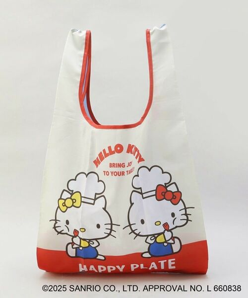 212 KITCHEN STORE / トゥーワントゥーキッチン ストア その他 | エコバッグM ハッピープレート ＜HELLO KITTY ハローキティ＞ | 詳細1