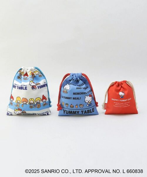 212 KITCHEN STORE / トゥーワントゥーキッチン ストア その他 | 巾着３Ｐセット ＜SANRIO CHARACTERS サンリオキャラクターズ＞ | 詳細2