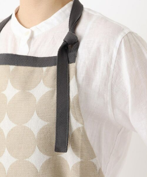 212 KITCHEN STORE / トゥーワントゥーキッチン ストア インテリア・生活雑貨・ホビー・ステーショナリー | サークルジャガード エプロン BE | 詳細5