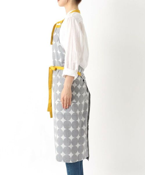212 KITCHEN STORE / トゥーワントゥーキッチン ストア インテリア・生活雑貨・ホビー・ステーショナリー | サークルジャガード エプロン GY | 詳細2