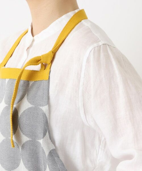 212 KITCHEN STORE / トゥーワントゥーキッチン ストア インテリア・生活雑貨・ホビー・ステーショナリー | サークルジャガード エプロン GY | 詳細5