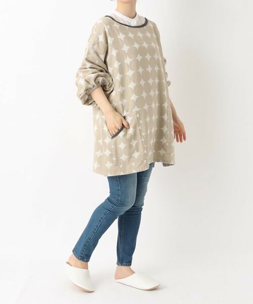 212 KITCHEN STORE / トゥーワントゥーキッチン ストア インテリア・生活雑貨・ホビー・ステーショナリー | サークルジャガード かっぽう着 BE | 詳細11