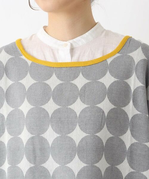 212 KITCHEN STORE / トゥーワントゥーキッチン ストア インテリア・生活雑貨・ホビー・ステーショナリー | サークルジャガード かっぽう着 GY | 詳細4