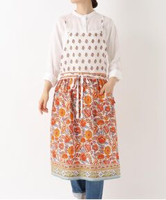 212 KITCHEN STORE / トゥーワントゥーキッチン ストア インテリア・生活雑貨・ホビー・ステーショナリー | コットンギャザーエプロン ライク WH/OR