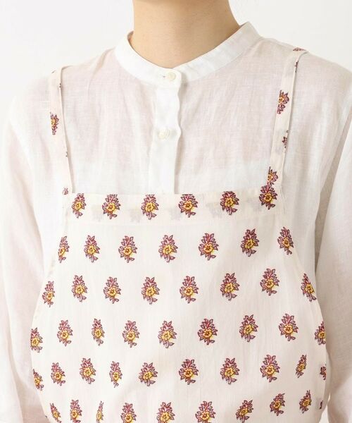 212 KITCHEN STORE / トゥーワントゥーキッチン ストア インテリア・生活雑貨・ホビー・ステーショナリー | コットンギャザーエプロン ライク WH/OR | 詳細4