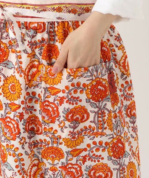 212 KITCHEN STORE / トゥーワントゥーキッチン ストア インテリア・生活雑貨・ホビー・ステーショナリー | コットンギャザーエプロン ライク WH/OR | 詳細6