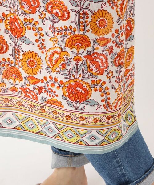 212 KITCHEN STORE / トゥーワントゥーキッチン ストア インテリア・生活雑貨・ホビー・ステーショナリー | コットンギャザーエプロン ライク WH/OR | 詳細7