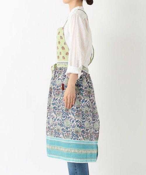 212 KITCHEN STORE / トゥーワントゥーキッチン ストア インテリア・生活雑貨・ホビー・ステーショナリー | コットンギャザーエプロン　ライク BL | 詳細2