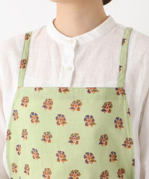 212 KITCHEN STORE / トゥーワントゥーキッチン ストア インテリア・生活雑貨・ホビー・ステーショナリー | コットンギャザーエプロン　ライク BL | 詳細4