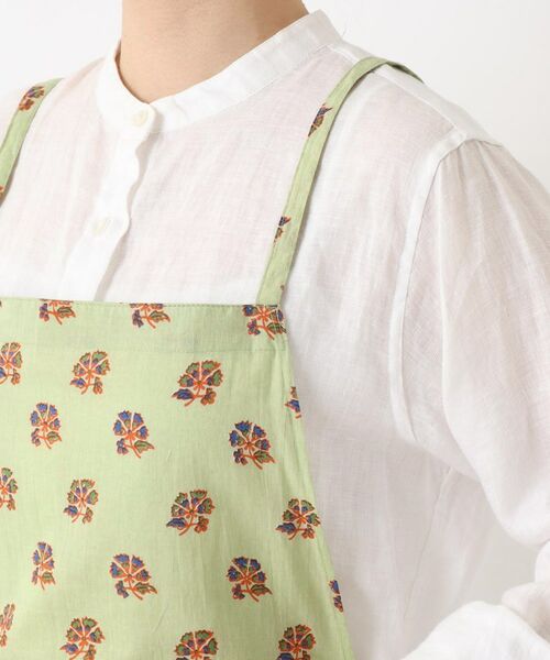 212 KITCHEN STORE / トゥーワントゥーキッチン ストア インテリア・生活雑貨・ホビー・ステーショナリー | コットンギャザーエプロン　ライク BL | 詳細5