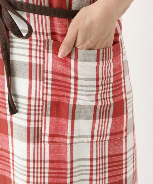 212 KITCHEN STORE / トゥーワントゥーキッチン ストア インテリア・生活雑貨・ホビー・ステーショナリー | スラブチェック エプロン RD | 詳細6