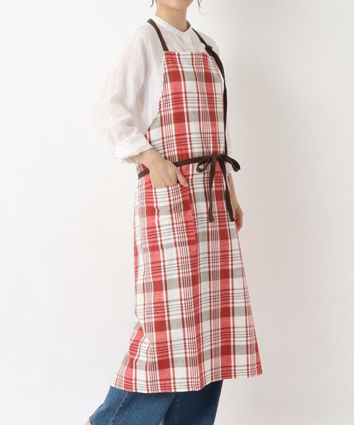 212 KITCHEN STORE/トゥーワントゥーキッチン ストア スラブチェック エプロン RD その他 00(FREE) 212 KITCHEN STORE/トゥーワントゥーキッチン ストア スラブチェック エプロン RD その他 00(FREE)