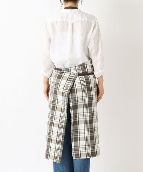 212 KITCHEN STORE / トゥーワントゥーキッチン ストア インテリア・生活雑貨・ホビー・ステーショナリー | スラブチェック エプロン BR | 詳細3