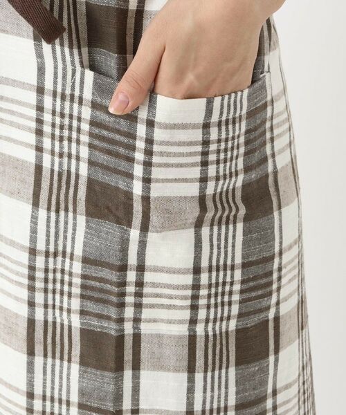 212 KITCHEN STORE / トゥーワントゥーキッチン ストア インテリア・生活雑貨・ホビー・ステーショナリー | スラブチェック エプロン BR | 詳細6