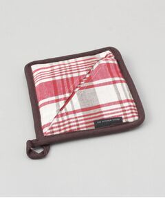 212 KITCHEN STORE / トゥーワントゥーキッチン ストア インテリア・生活雑貨・ホビー・ステーショナリー | スラブチェック ポットホルダー RD