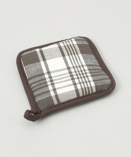 212 KITCHEN STORE / トゥーワントゥーキッチン ストア インテリア・生活雑貨・ホビー・ステーショナリー | スラブチェック ポットホルダー BR | 詳細2