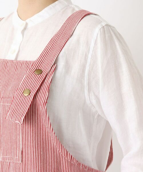 212 KITCHEN STORE / トゥーワントゥーキッチン ストア インテリア・生活雑貨・ホビー・ステーショナリー | ヒッコリーストライプエプロン M RD ＜212Kオリジナル＞ | 詳細5