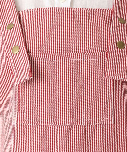 212 KITCHEN STORE / トゥーワントゥーキッチン ストア インテリア・生活雑貨・ホビー・ステーショナリー | ヒッコリーストライプエプロン M RD ＜212Kオリジナル＞ | 詳細6