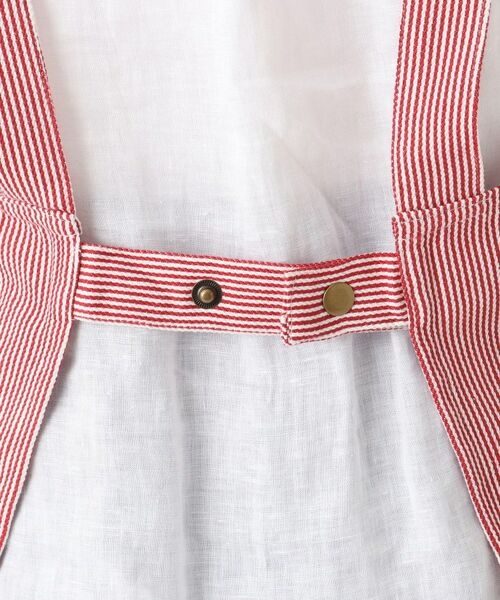 212 KITCHEN STORE / トゥーワントゥーキッチン ストア インテリア・生活雑貨・ホビー・ステーショナリー | ヒッコリーストライプエプロン M RD ＜212Kオリジナル＞ | 詳細7