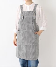 212 KITCHEN STORE / トゥーワントゥーキッチン ストア インテリア・生活雑貨・ホビー・ステーショナリー | ヒッコリーストライプエプロン M BK ＜212Kオリジナル＞