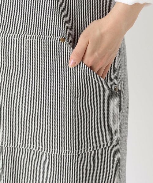 212 KITCHEN STORE / トゥーワントゥーキッチン ストア インテリア・生活雑貨・ホビー・ステーショナリー | ヒッコリーストライプエプロン L BK ＜212Kオリジナル＞ | 詳細8