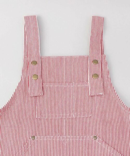212 KITCHEN STORE / トゥーワントゥーキッチン ストア インテリア・生活雑貨・ホビー・ステーショナリー | ヒッコリーストライプエプロン キッズ RD ＜212Kオリジナル＞ | 詳細4