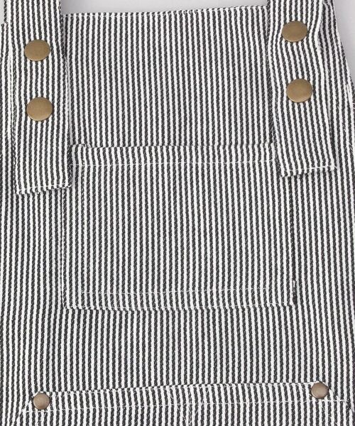 212 KITCHEN STORE / トゥーワントゥーキッチン ストア インテリア・生活雑貨・ホビー・ステーショナリー | ヒッコリーストライプエプロン キッズ BK ＜212Kオリジナル＞ | 詳細5