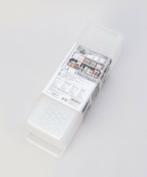 212 KITCHEN STORE / トゥーワントゥーキッチン ストア キッチンツール | 冷蔵庫中ザルボウル 蓋＆仕切り付き WH 山崎実業＜tower  タワー＞ | 詳細7