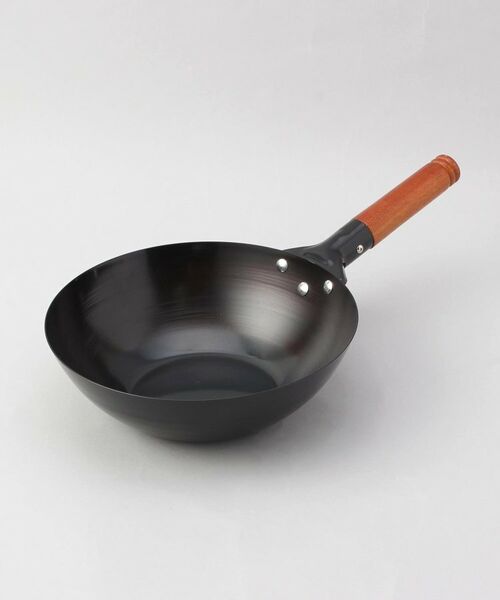 212 KITCHEN STORE / トゥーワントゥーキッチン ストア キッチンツール | 中華家 鉄製いため鍋26cm(お玉付) | 詳細2