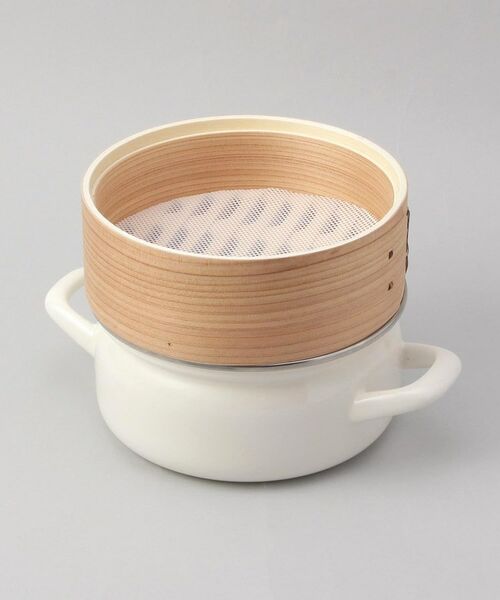 212 KITCHEN STORE / トゥーワントゥーキッチン ストア キッチンツール | せいろ付きホーロー鍋 WH ＜富士ホーロー ＞ | 詳細2