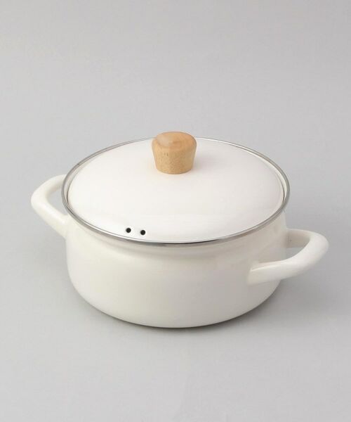 212 KITCHEN STORE / トゥーワントゥーキッチン ストア キッチンツール | せいろ付きホーロー鍋 WH ＜富士ホーロー ＞ | 詳細3