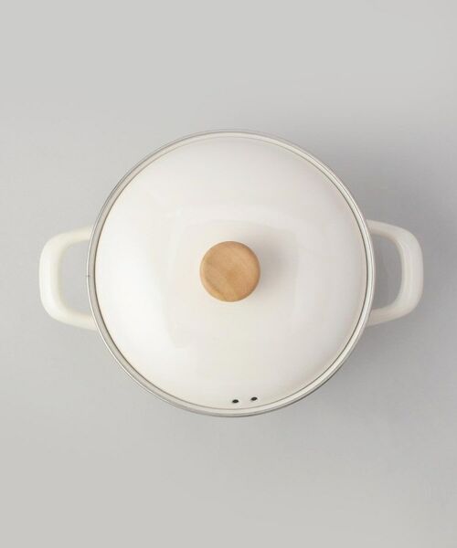 212 KITCHEN STORE / トゥーワントゥーキッチン ストア キッチンツール | せいろ付きホーロー鍋 WH ＜富士ホーロー ＞ | 詳細5