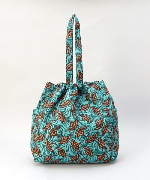 212 KITCHEN STORE / トゥーワントゥーキッチン ストア バッグ | ラタ プリントトート リーフブルー | 詳細3