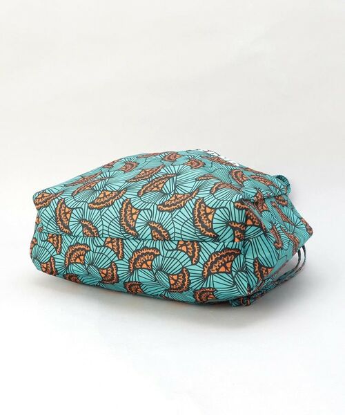 212 KITCHEN STORE / トゥーワントゥーキッチン ストア バッグ | ラタ プリントトート リーフブルー | 詳細4