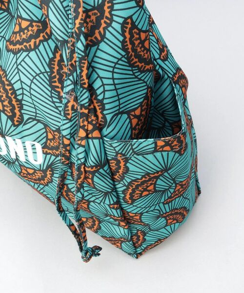 212 KITCHEN STORE / トゥーワントゥーキッチン ストア バッグ | ラタ プリントトート リーフブルー | 詳細8