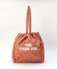 212 KITCHEN STORE / トゥーワントゥーキッチン ストア バッグ | ラタ プリントトート フラワーオレンジ