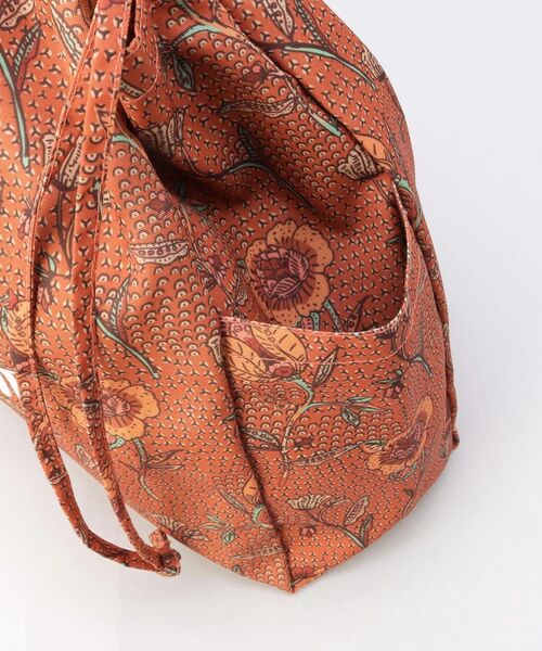 212 KITCHEN STORE / トゥーワントゥーキッチン ストア バッグ | ラタ プリントトート フラワーオレンジ | 詳細8