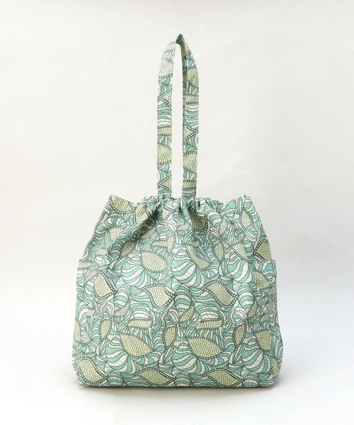 212 KITCHEN STORE / トゥーワントゥーキッチン ストア バッグ | ラタ プリントトート リップルグリーン | 詳細3